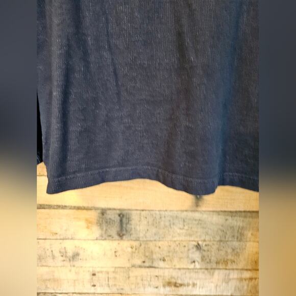 COLUMBIA MEN'S NAVY LONG SLEEVE 1/4 ZIP COLLARED SHIRT Size LARGE - Picture 6 of 14